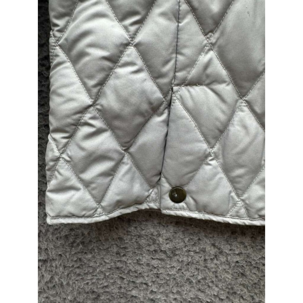 Eddie Bauer EB 550 Fill Power Goose Down Quilted Jacket Grey Womens Size M - Picture 8 of 15